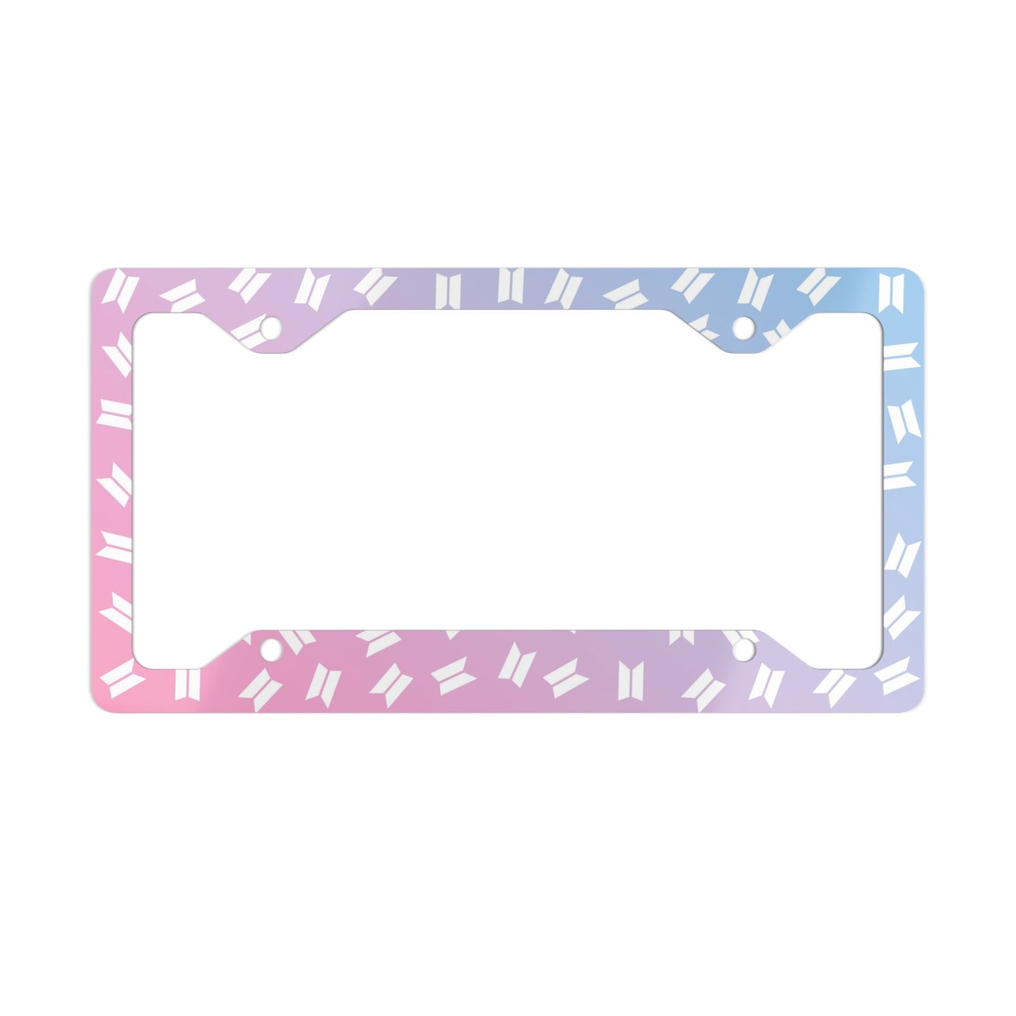 Custom Personalized Metal License Plate Frame